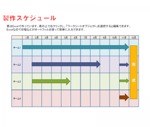 スケジュール 使いやすい無料の書式雛形テンプレート