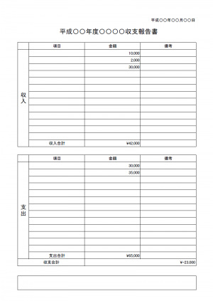 報告書 使いやすい無料の書式雛形テンプレート