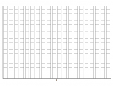 20×20マスの原稿用紙のテンプレート02